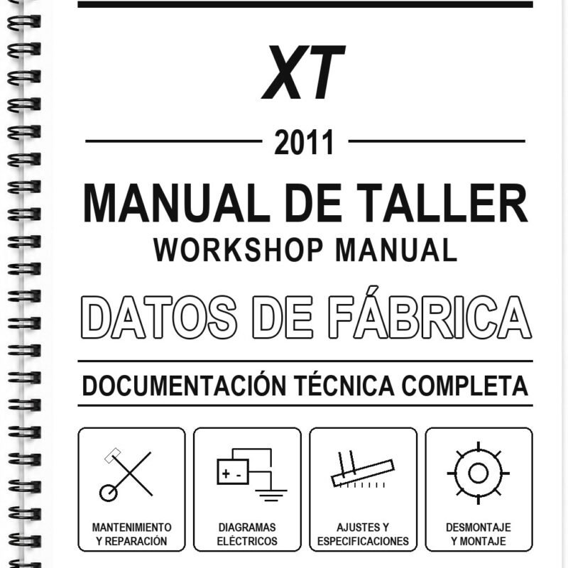 Manual de Taller Yamaha XT (2011)