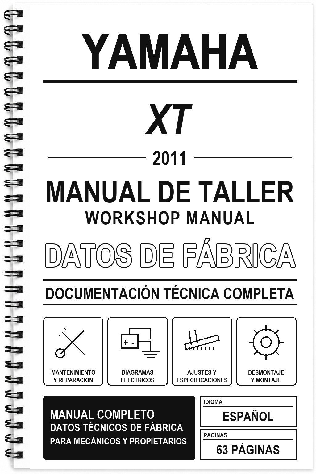 Manual de Taller Yamaha XT (2011)