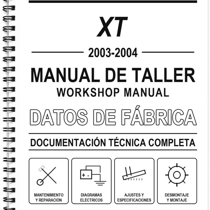 Manual de Taller Yamaha XT (2003-2004)
