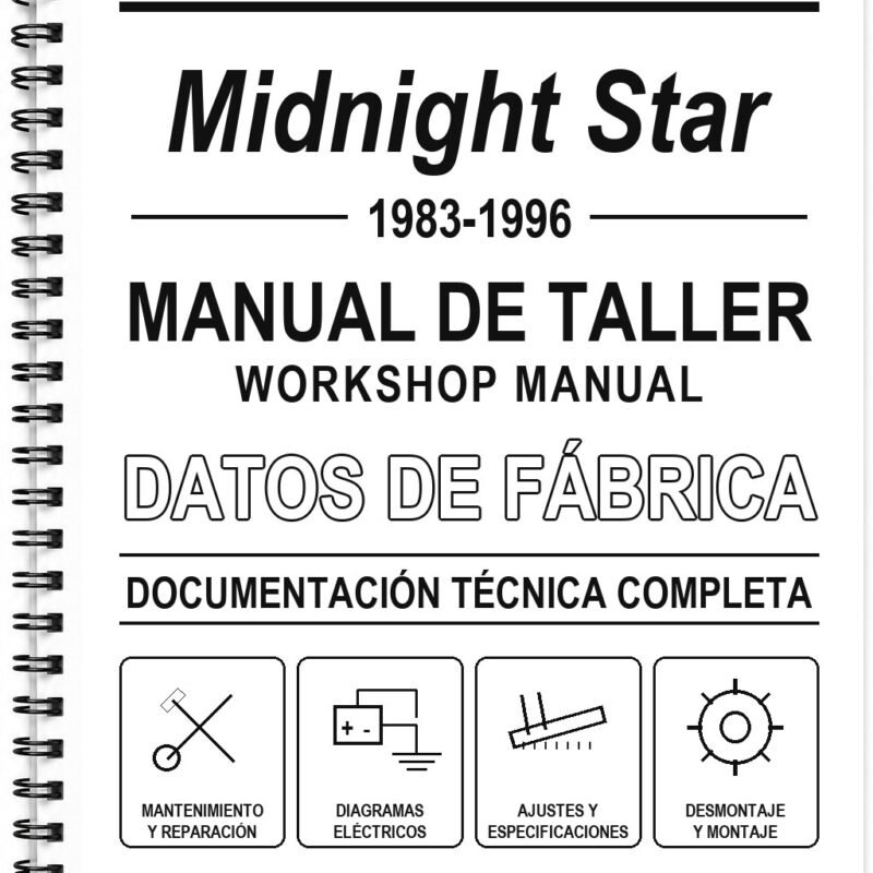 Manual de Taller Yamaha Midnight Star (1983-1996)