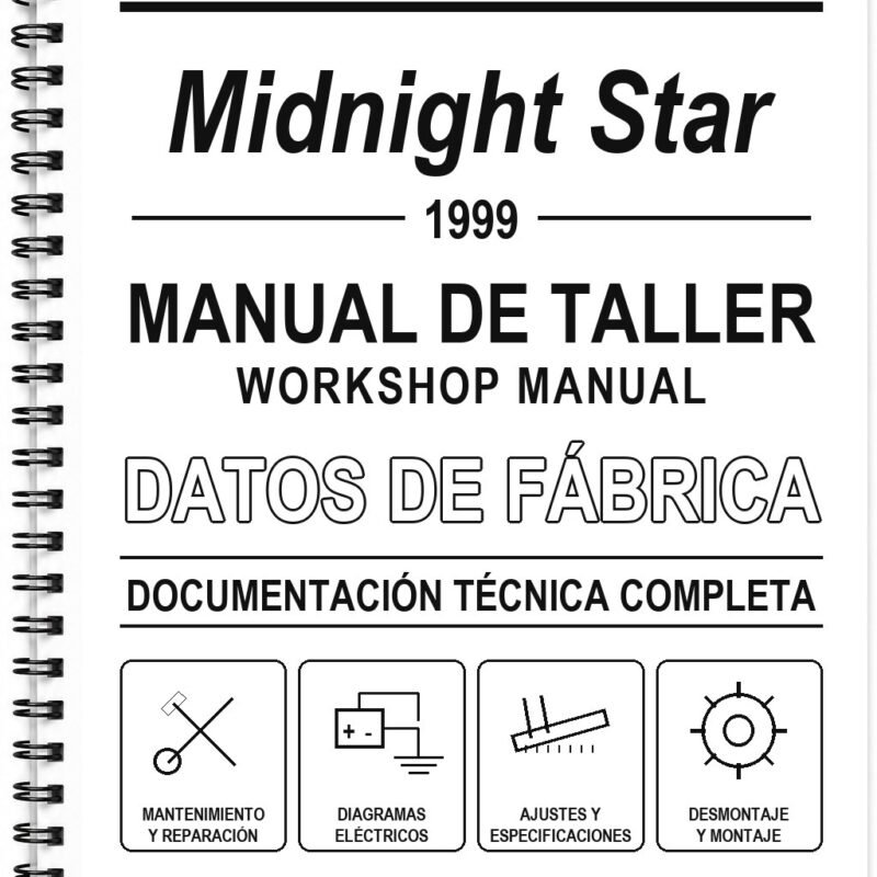 Manual de Taller Yamaha Midnight Star (1999)