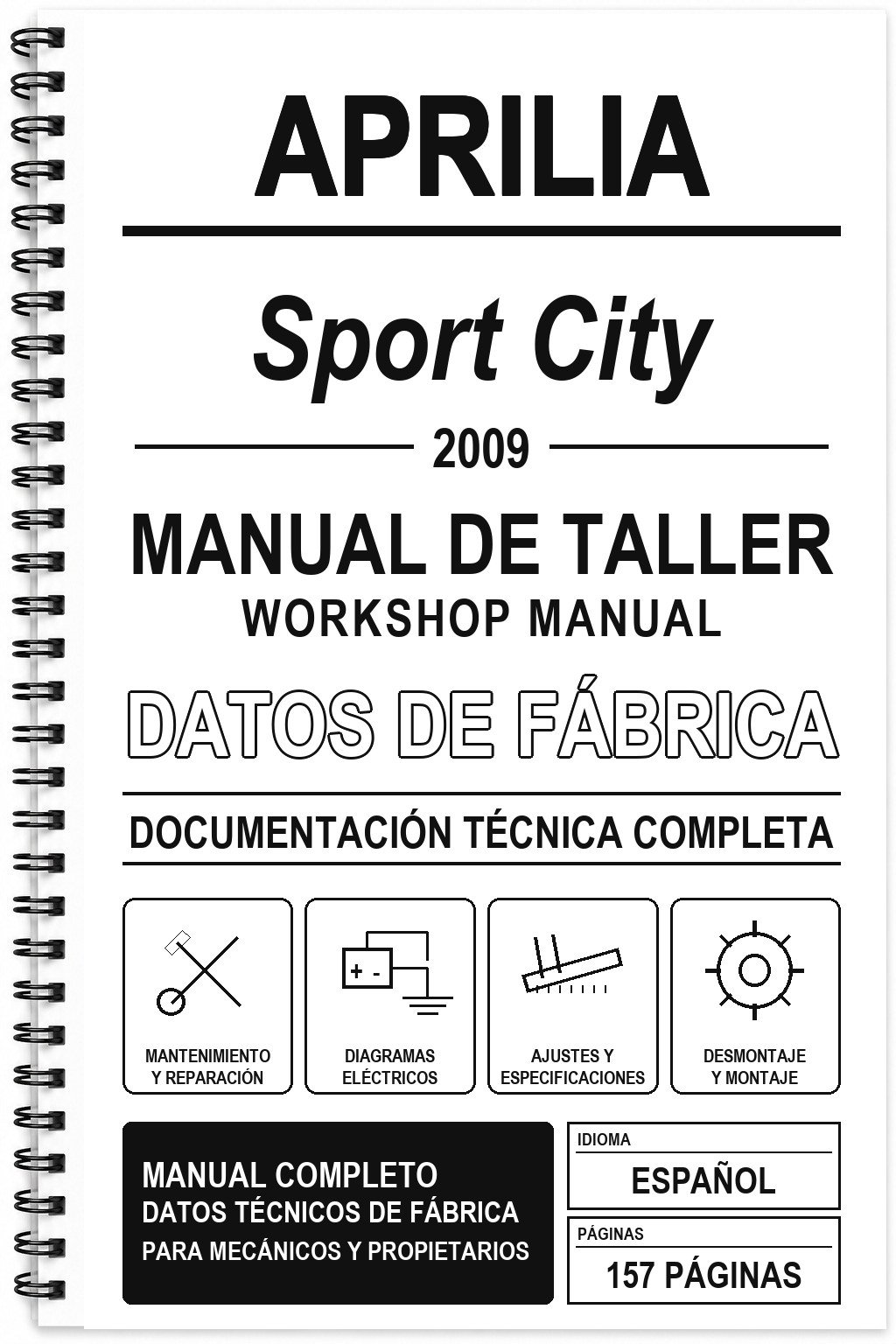 Manual de Taller Aprilia Sport City (2009)