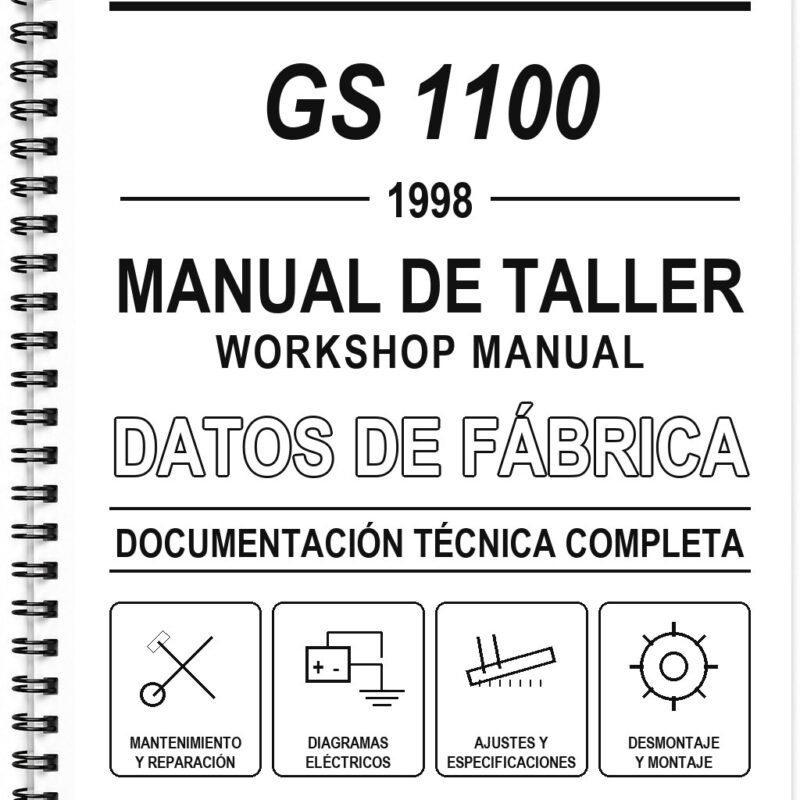 Manual de Taller BMW GS 1100 (1998)
