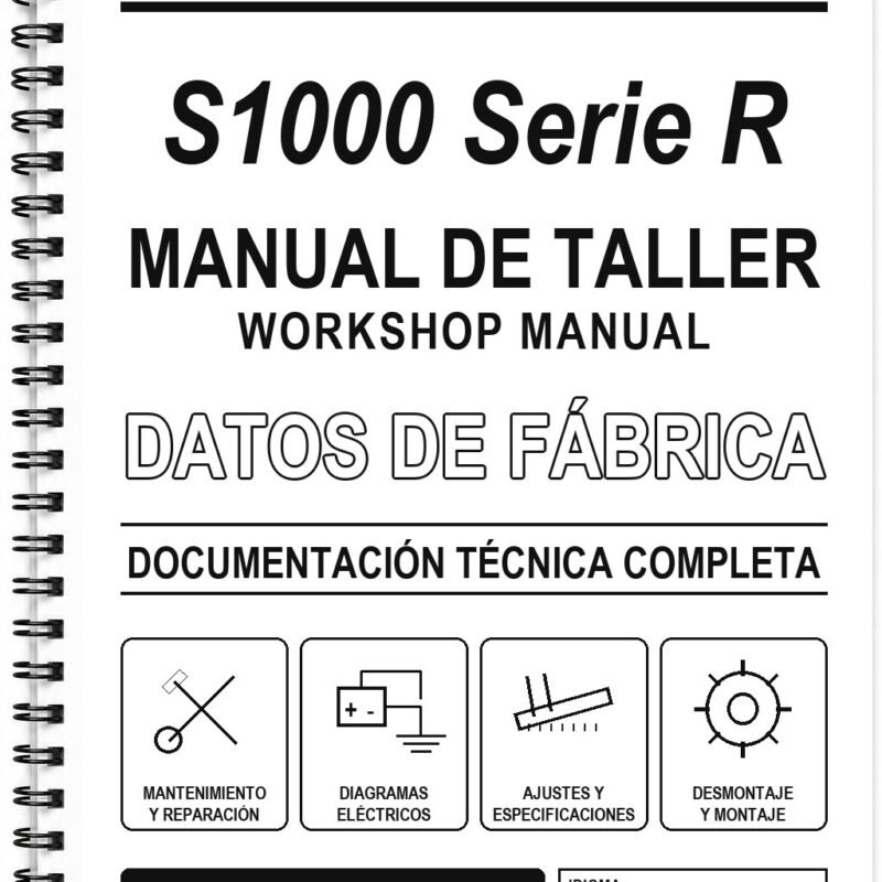Manual de Taller BMW S1000 Serie R