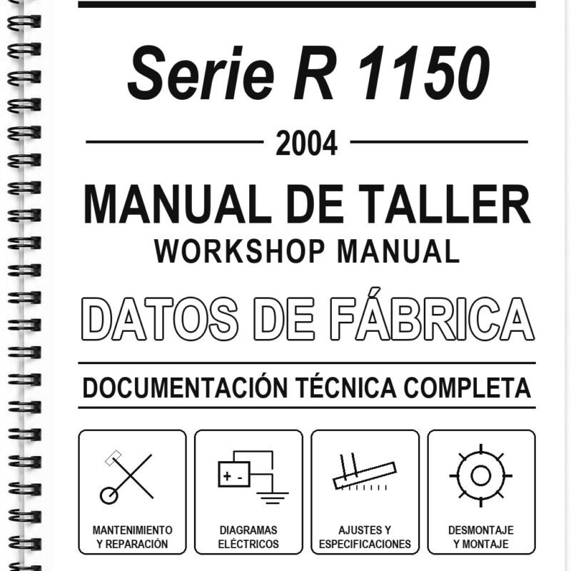 Manual de Taller BMW Serie R 1150 (2004)