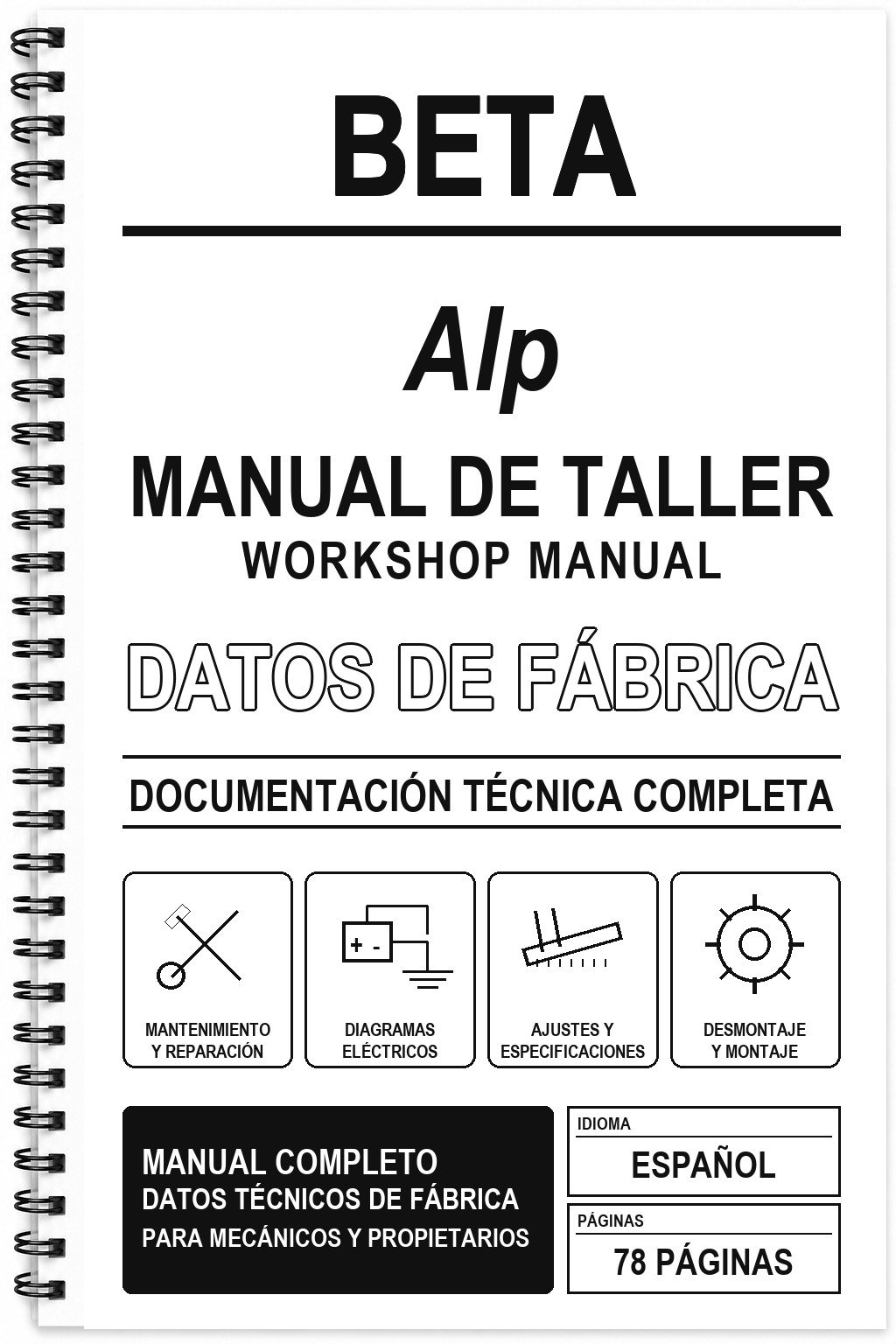 Manual de Taller Beta Alp