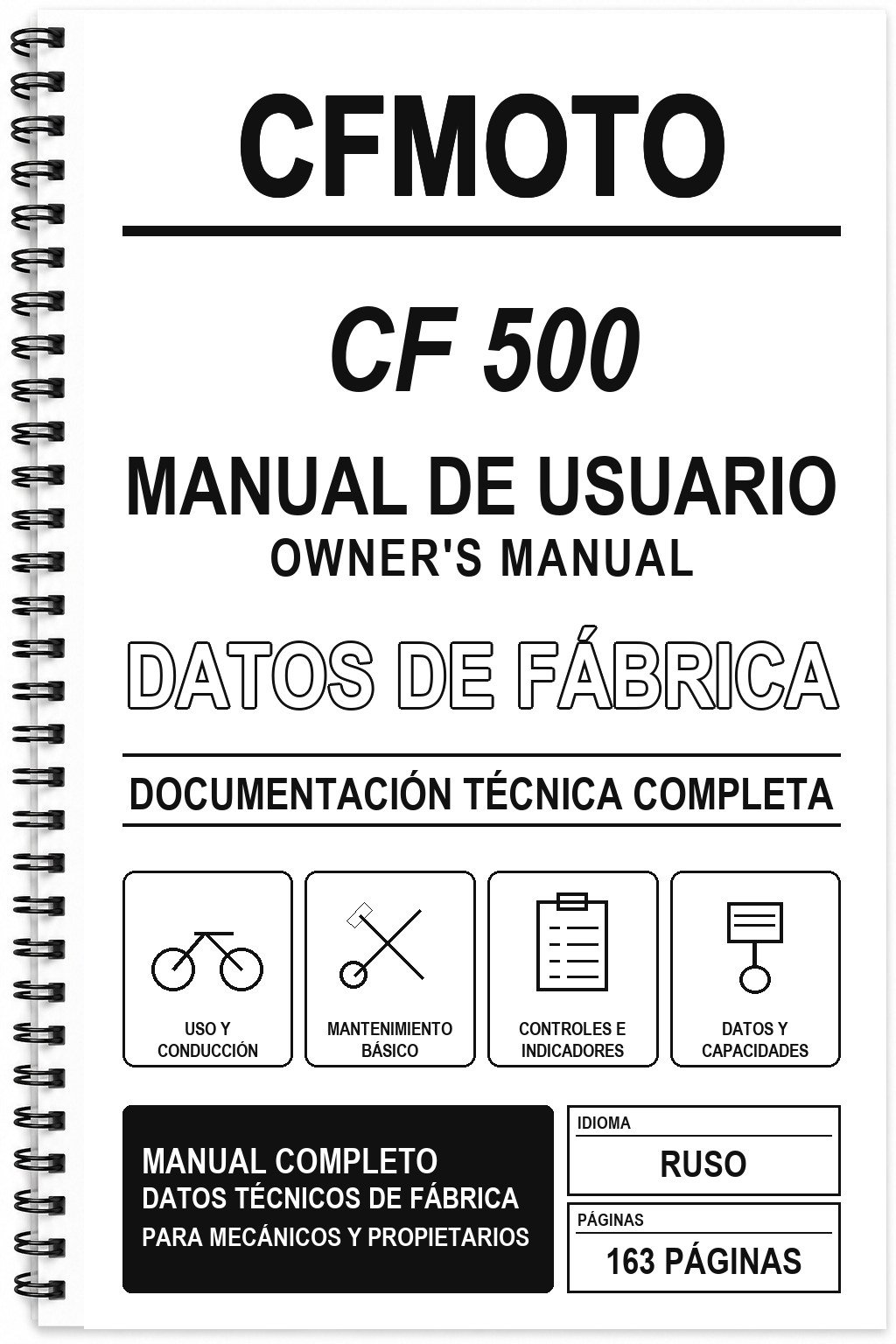 Manual de Usuario CFMoto CF 500 (Ruso) – 505a5