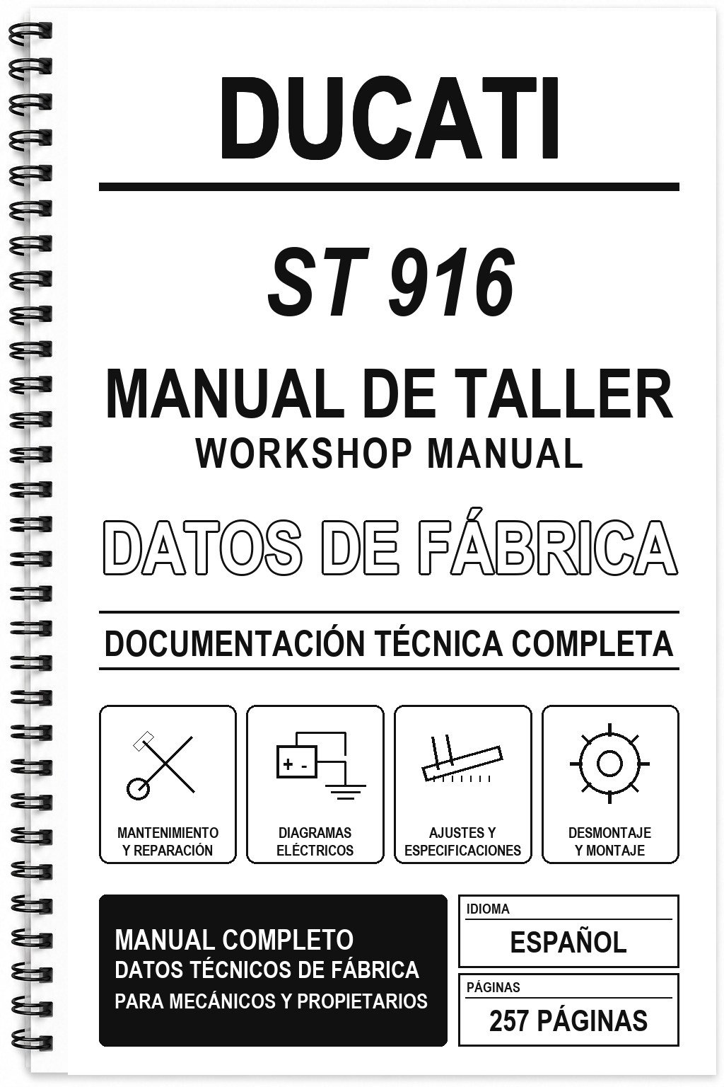 Manual de Taller Ducati ST 916