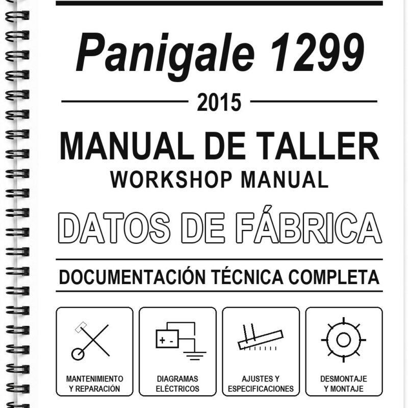 Manual de Taller Ducati Panigale 1299 (2015)