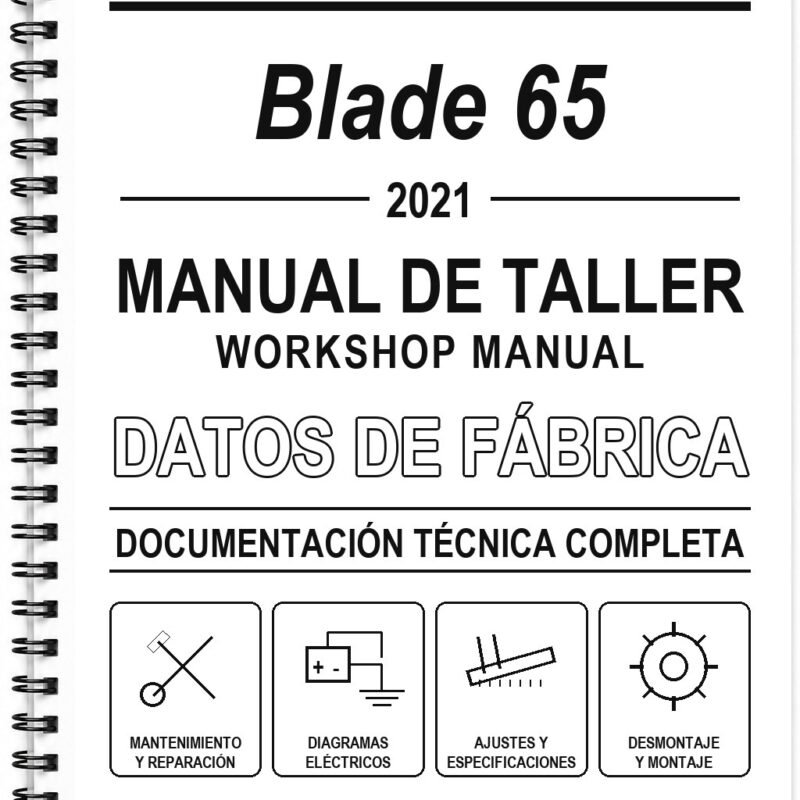 Manual de Taller TGB Blade 65 (2021)