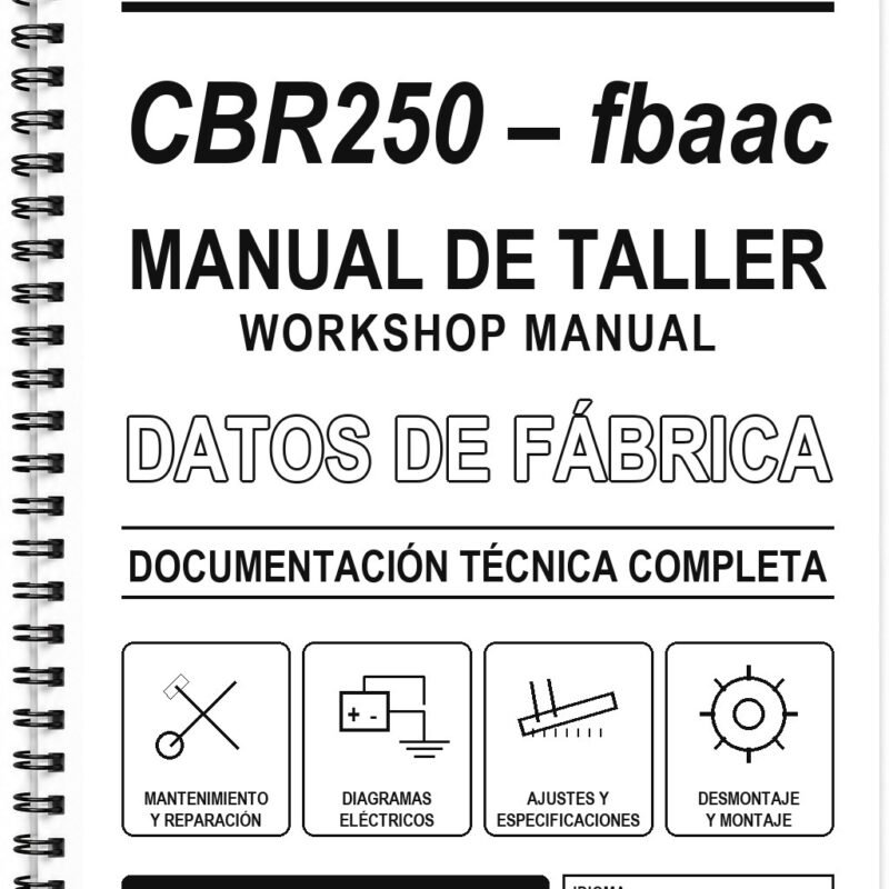 Manual de Taller Honda CBR250 – fbaac
