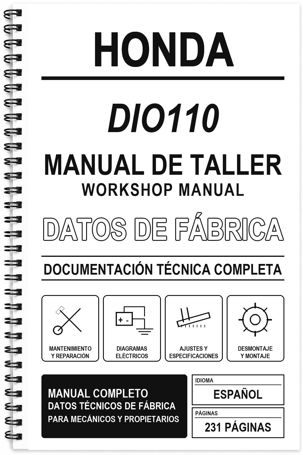 Manual de Taller Honda DIO110