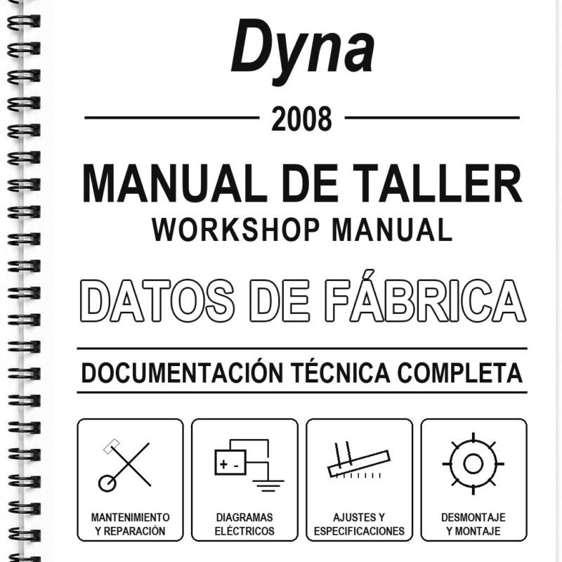 Manual de Taller Harley-Davidson Dyna (2008)