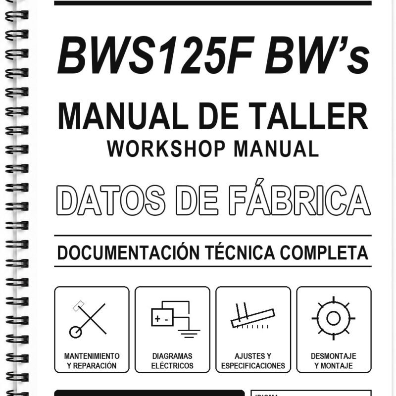 Manual de Taller Yamaha BWS125F BW’s