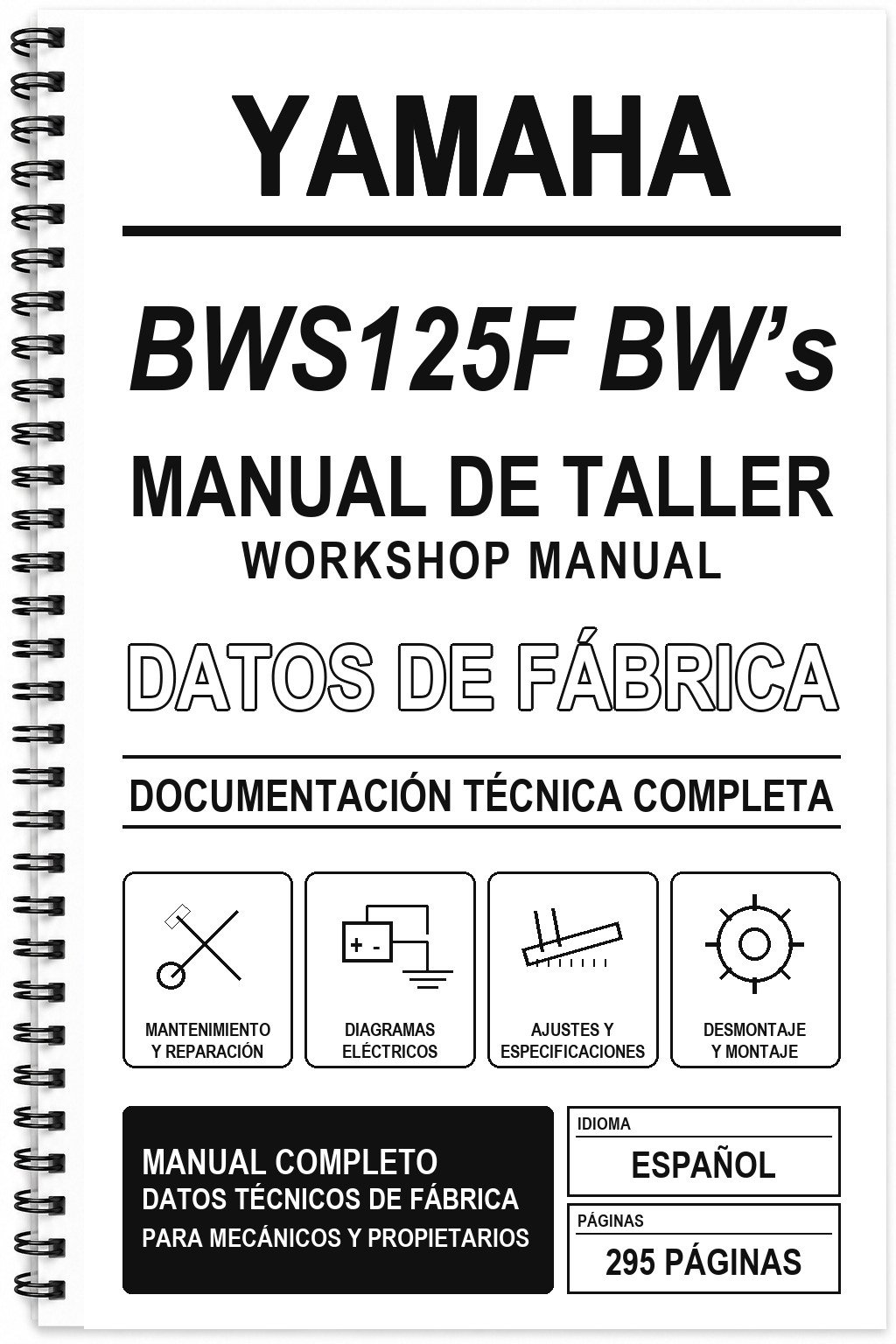 Manual de Taller Yamaha BWS125F BW’s