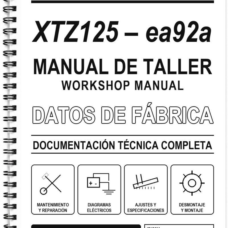 Manual de Taller Yamaha XTZ125 – ea92a