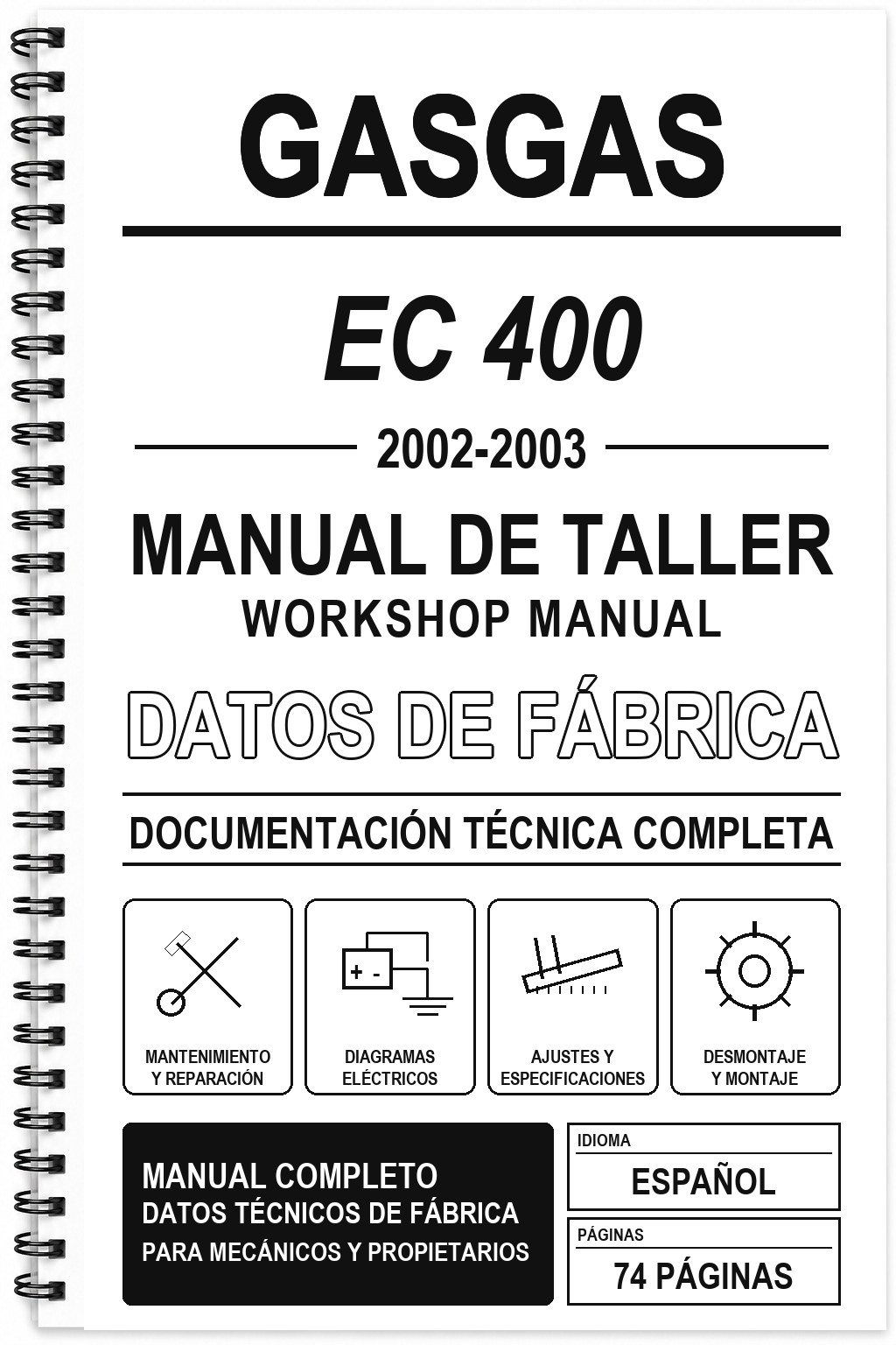 Manual de Taller GasGas EC 400 (2002-2003)