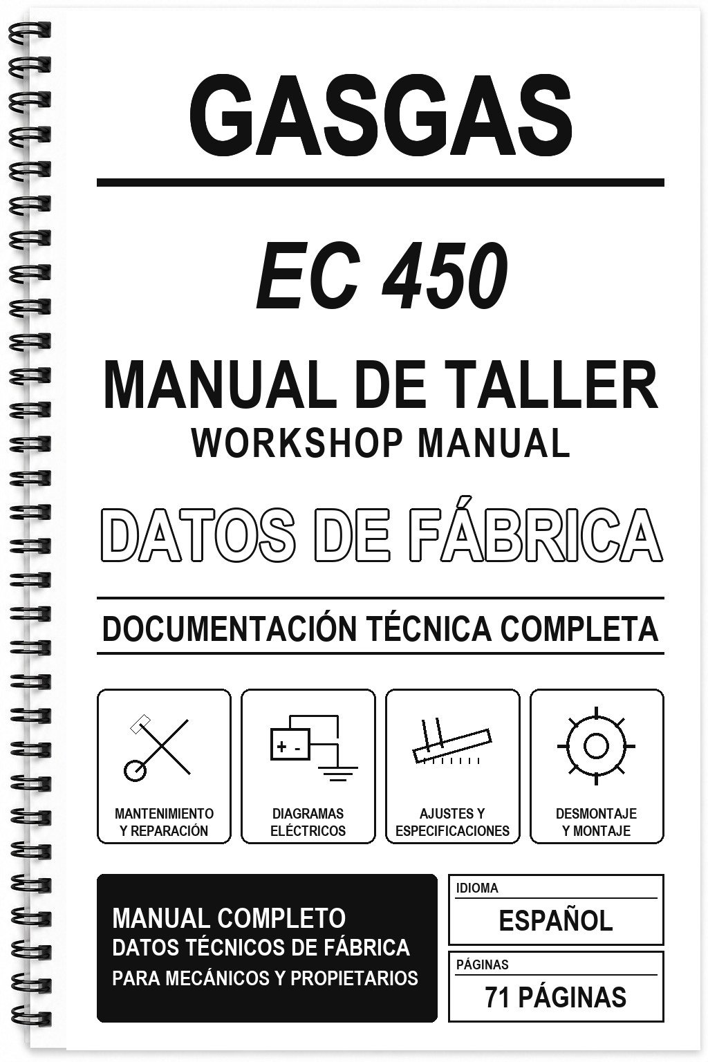 Manual de Taller GasGas EC 450