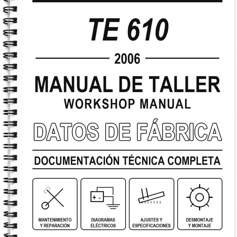 Manual de Taller Husqvarna TE 610 (2006)