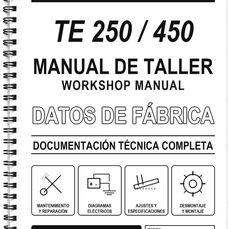 Manual de Taller Husqvarna TE 250 / 450