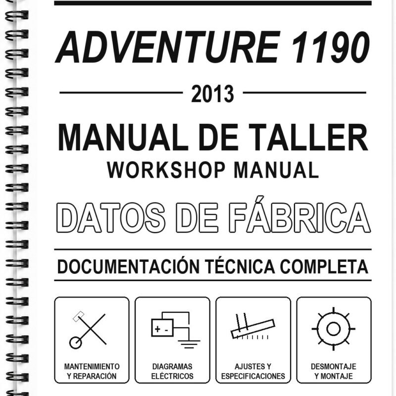 Manual de Taller KTM ADVENTURE 1190 (2013)