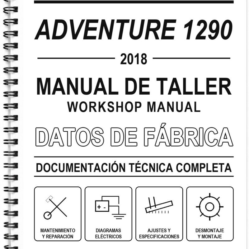 Manual de Taller KTM ADVENTURE 1290 (2018)