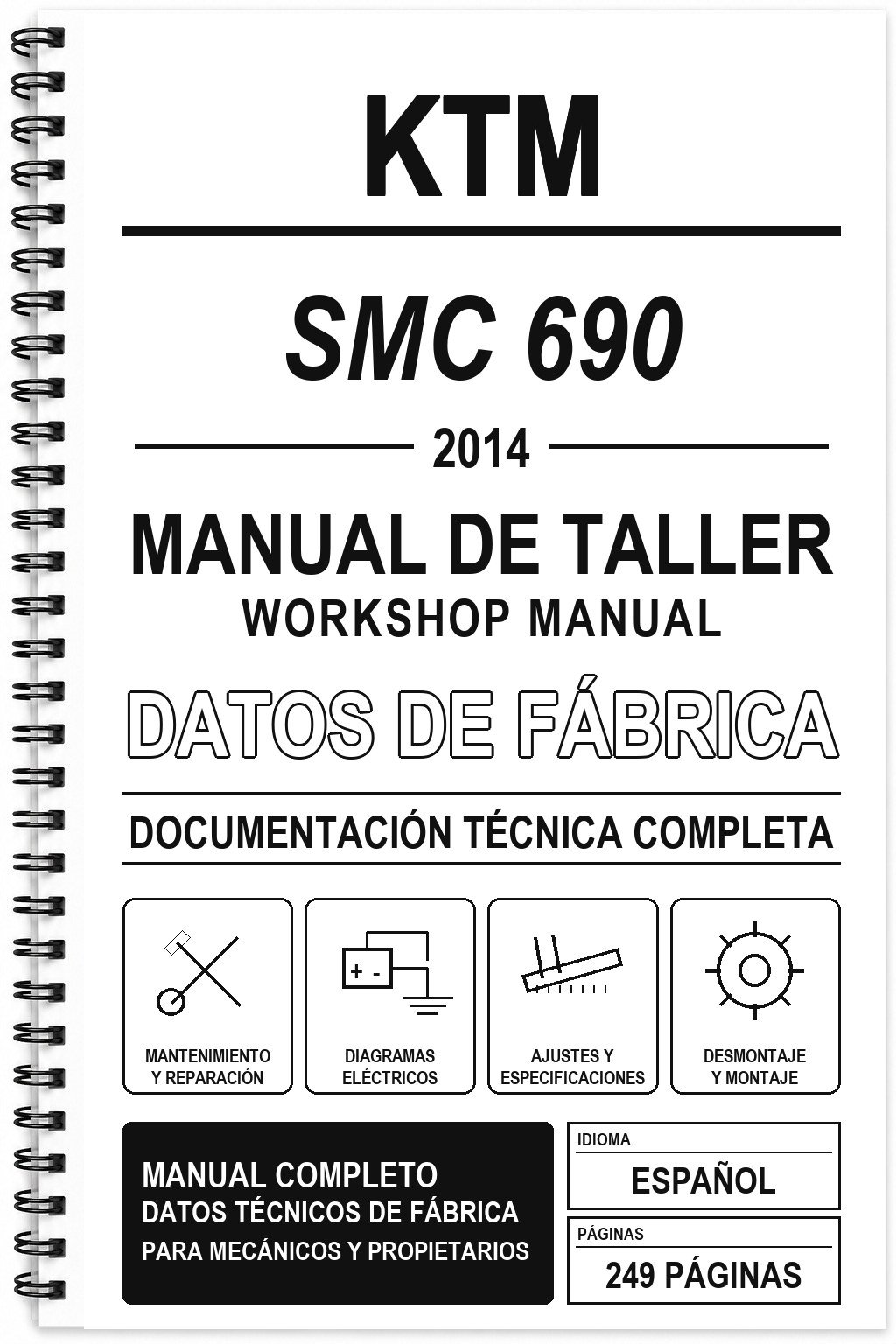 Manual de Taller KTM SMC 690 (2014)