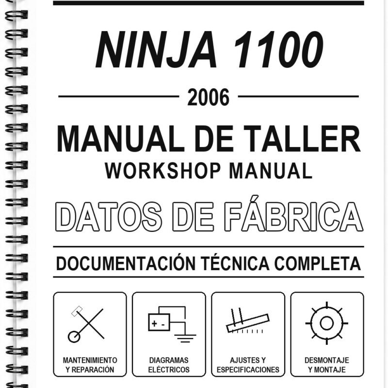 Manual de Taller Kawasaki NINJA 1100 (2006)