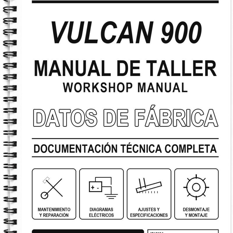 Manual de Taller Kawasaki VULCAN 900