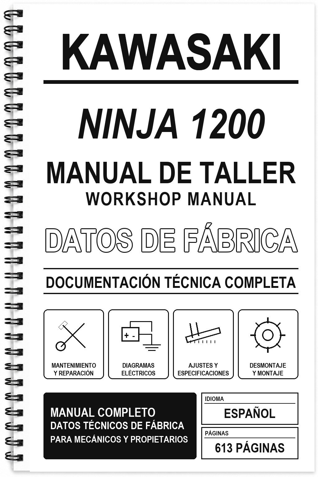 Manual de Taller Kawasaki NINJA 1200