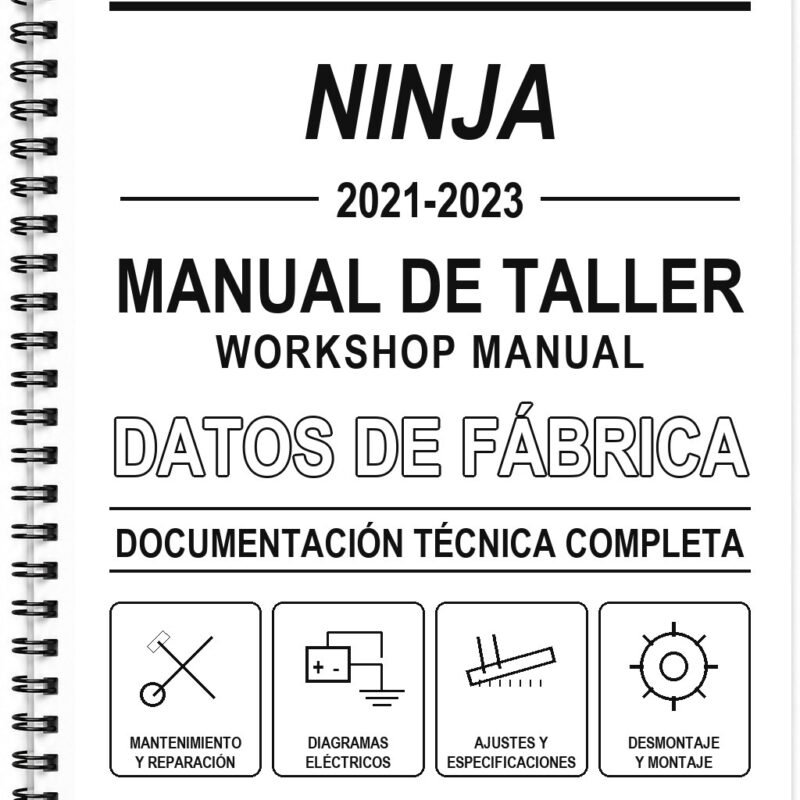 Manual de Taller Kawasaki NINJA (2021-2023)