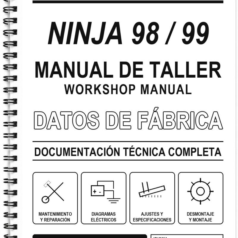 Manual de Taller Kawasaki NINJA 98 / 99