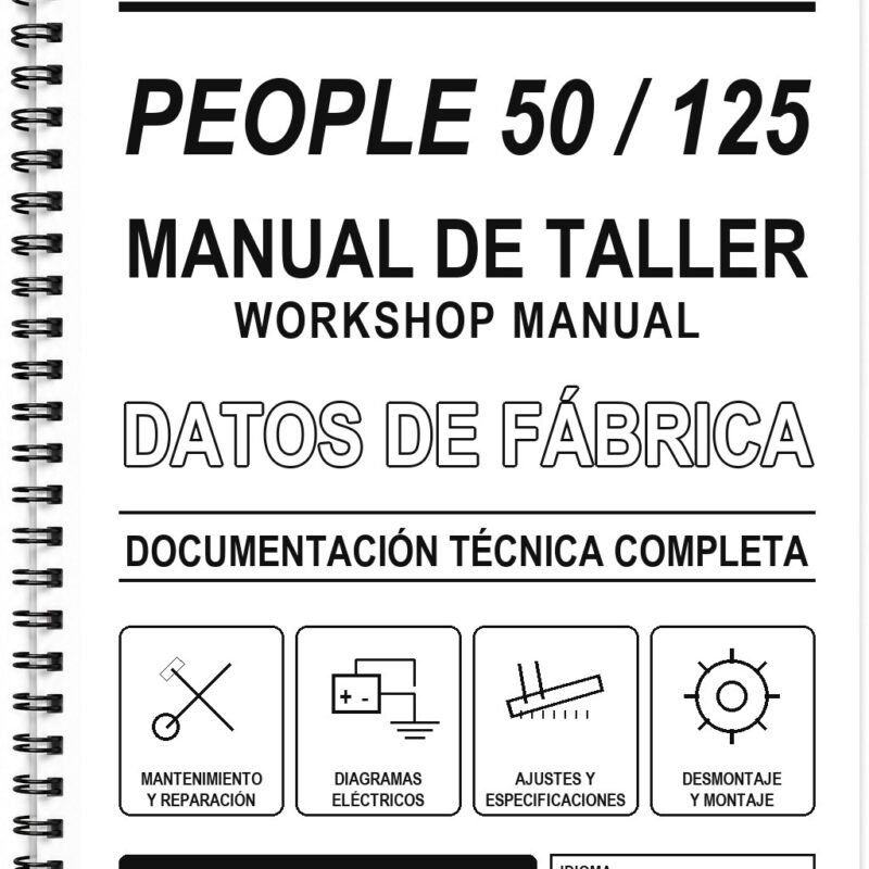 Manual de Taller Kymco PEOPLE 50 / 125