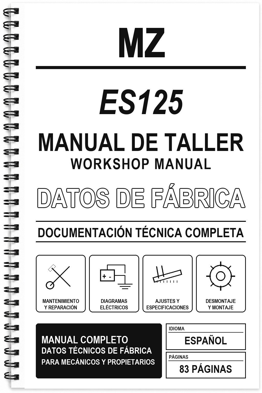 Manual de Taller MZ ES125