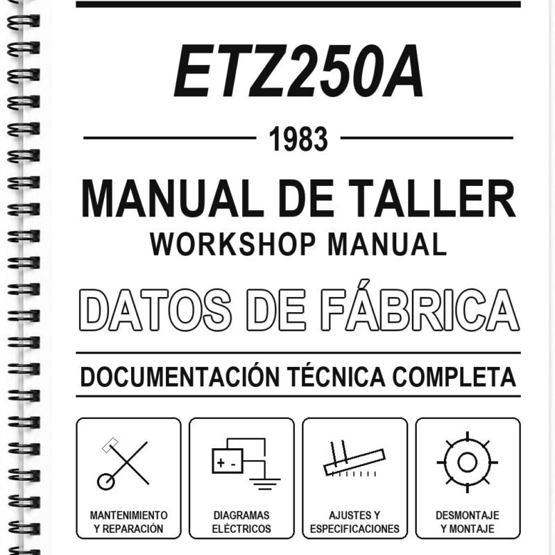 Manual de Taller MZ ETZ250A (1983)