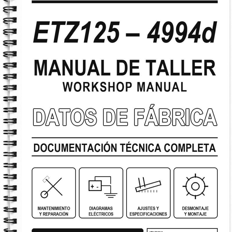 Manual de Taller MZ ETZ125 – 4994d