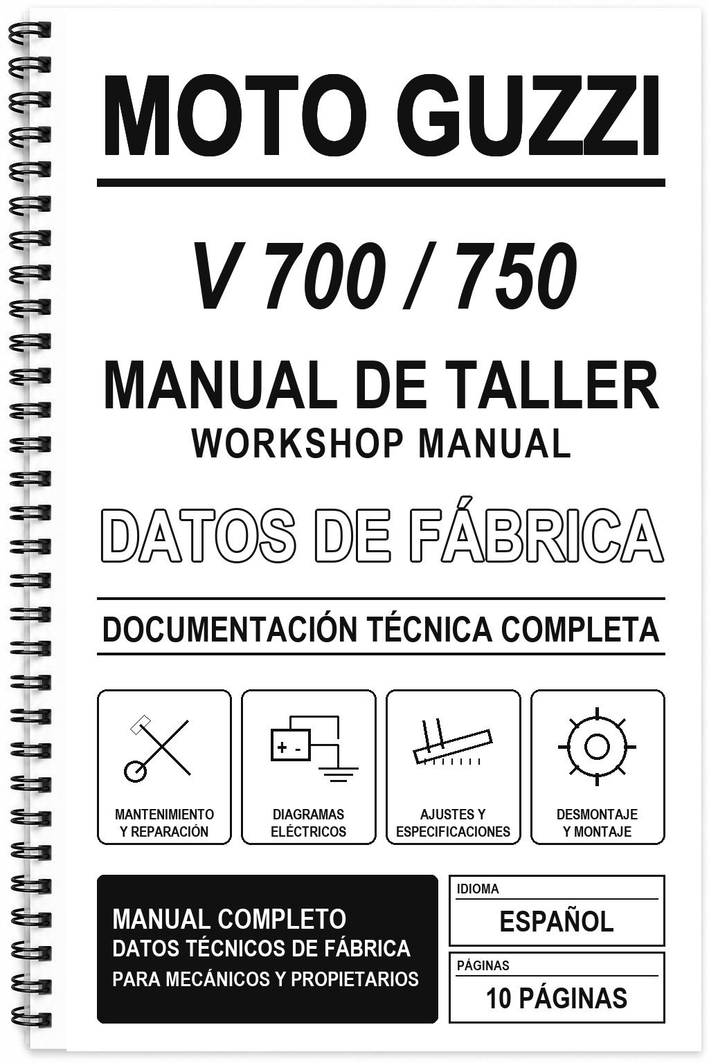 Manual de Taller Moto Guzzi V 700 / 750