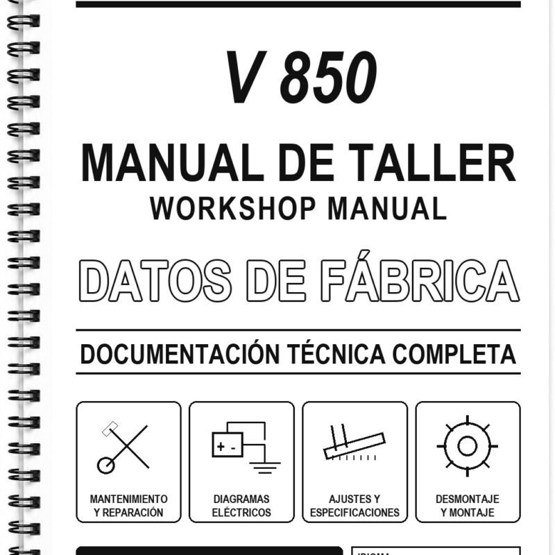 Manual de Taller Moto Guzzi V 850