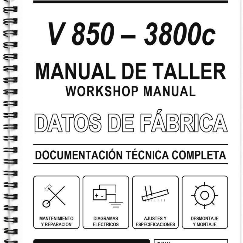 Manual de Taller Moto Guzzi V 850 – 3800c