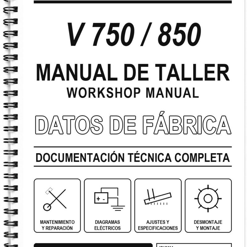 Manual de Taller Moto Guzzi V 750 / 850