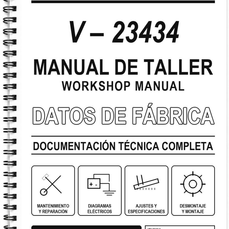 Manual de Taller Moto Guzzi V – 23434