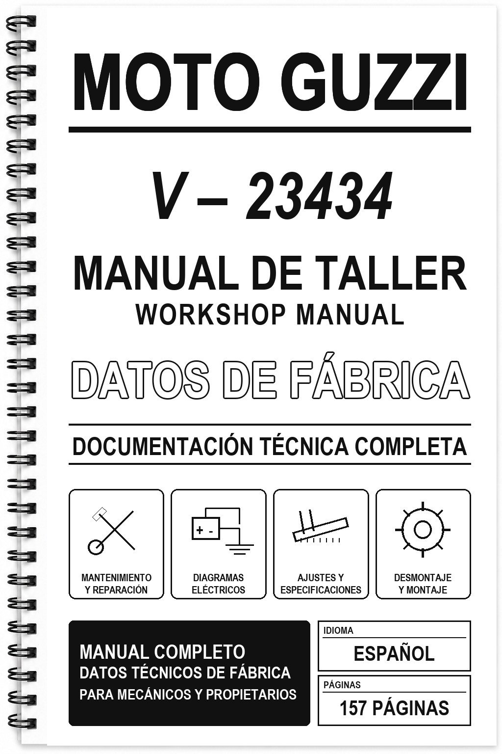 Manual de Taller Moto Guzzi V – 23434