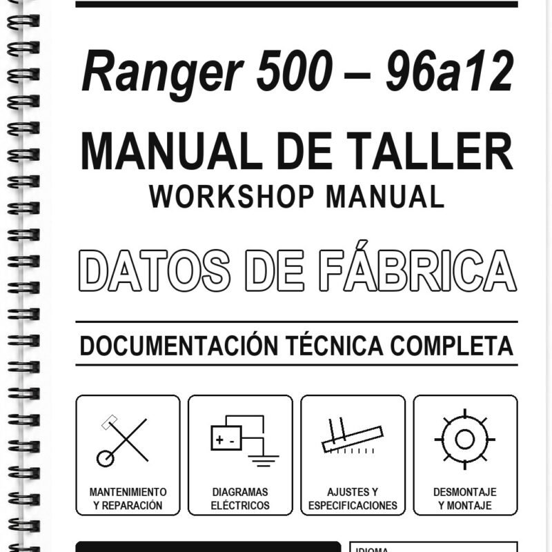 Manual de Taller Polaris Ranger 500 – 96a12