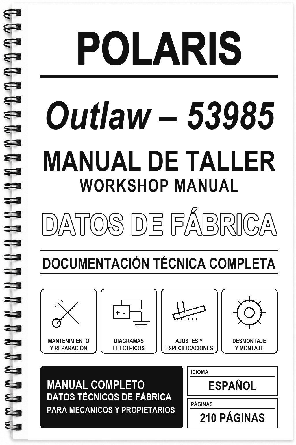 Manual de Taller Polaris Outlaw – 53985