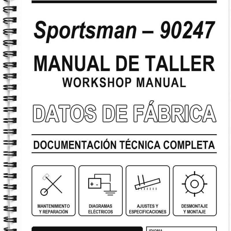 Manual de Taller Polaris Sportsman – 90247
