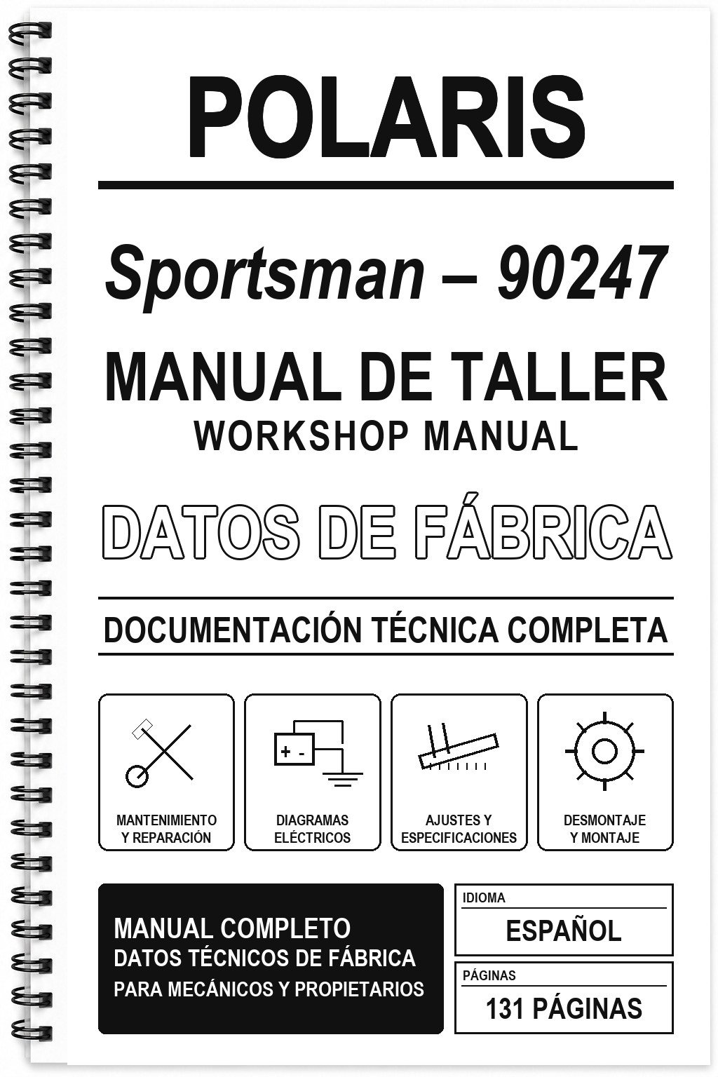 Manual de Taller Polaris Sportsman – 90247