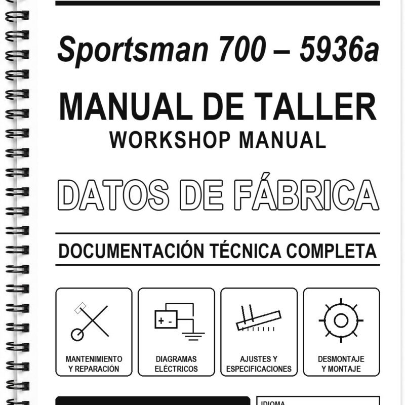 Manual de Taller Polaris Sportsman 700 – 5936a