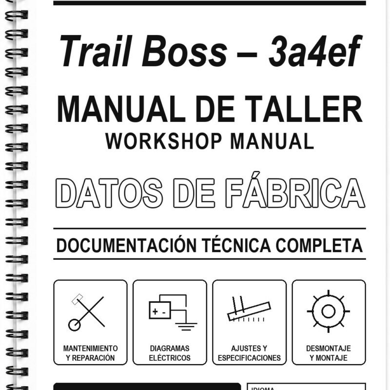 Manual de Taller Polaris Trail Boss – 3a4ef