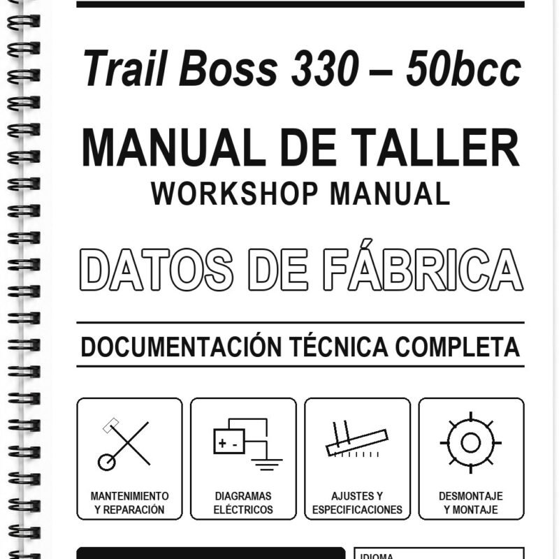 Manual de Taller Polaris Trail Boss 330 – 50bcc