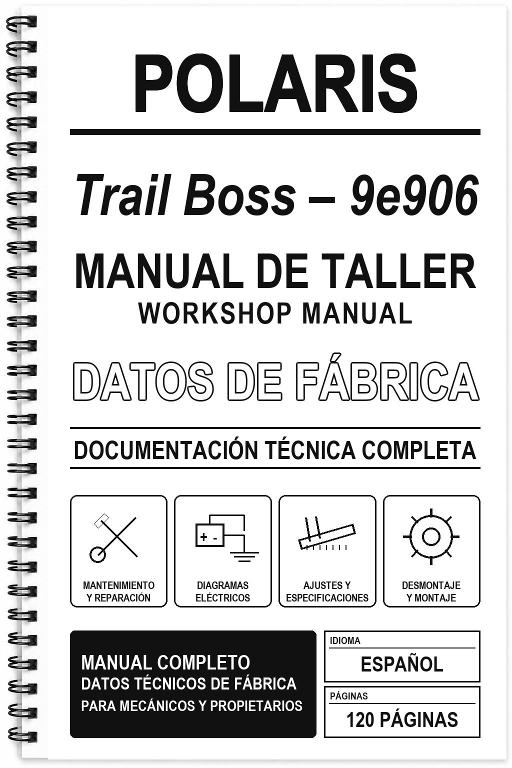 Manual de Taller Polaris Trail Boss – 9e906